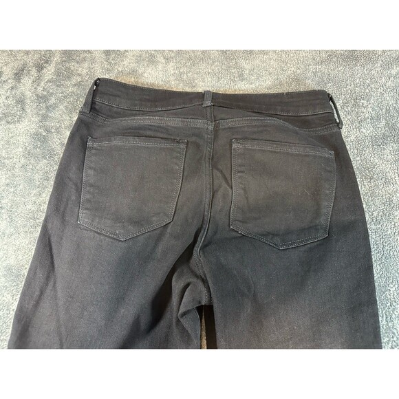 Old Navy Athletic Taper Built-In Flex Black Jeans Size 8 - Picture 6 of 6